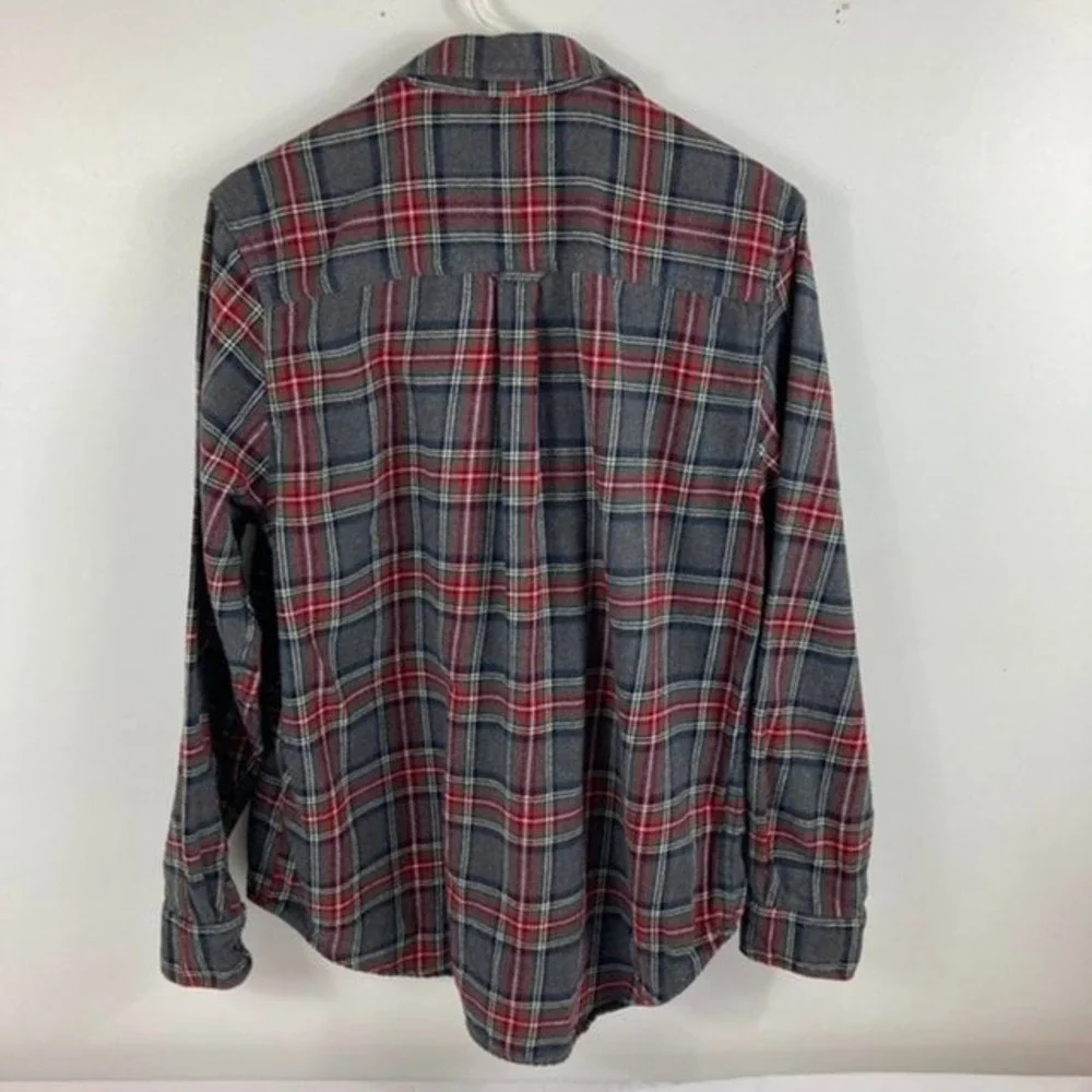 Woolrich Mens Plaid‎ Flannel Shirt M
